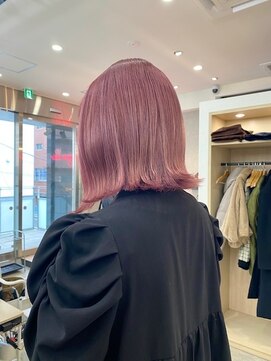アジールヘア 赤羽駅南口店(agir hair) ピンクカラーピンクラベンダーカラー透明感イルミナカラー赤羽