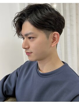 リコ ヘアアンドリラクゼーション 名駅店(LICO HAIR＆RELAXATION) ツーブロックかき上げヘア　名古屋駅/名駅/メンズ