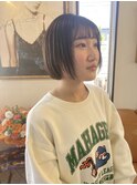 秋色ベージュ×BOB