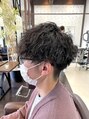 アグ ヘアー ホワイト 福島東店(Agu hair white)&nbsp;メンズのトレンドパーマはお任せください！