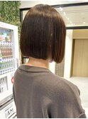 新宿 大人可愛い 20代30代40代 小顔ショートボブ 丸みショート