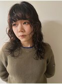 ウルフパーマレイヤーパーマミディアムパーマニュアンスパーマ