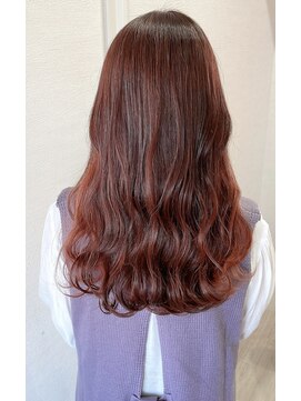 レシェル 松阪(RECIEL) 肌馴染みの抜群!オレンジインナーカラー