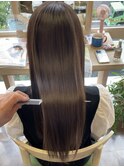 【贅沢保湿成分inカラー】en美髪カラーエステ