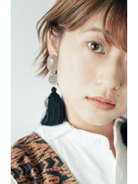 プランツ ヘアサロン(Plants HAIR SALON by GEORGE)&nbsp;骨格矯正ハンサムショート　グレーベージュ　元住吉