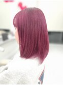ブリーチカラー/カシスピンク