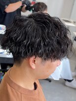 フゥ 宇都宮(FeU)&nbsp;波巻きスパイラルパーマツイストパーマメンズマッシュパーマ