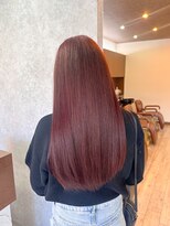 ミニム ヘアー(minim hair)&nbsp;【minim×miku】wカラーワインレッド