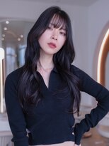 イルハバナ 渋谷(ill HAVANA) レイヤーカット 韓国ヘア 顔まわりレイヤー前髪 髪質改善