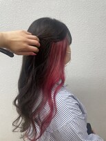 マーシュアトレ(marshu atre)&nbsp;☆インナーカラー×レッドカラー☆