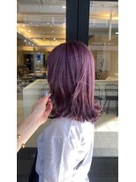 トータルビューティー クレド(TOTAL BEAUTY Credo byHAIR TIME)&nbsp;ピンクパープルカラー