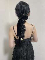 ピヌ(pinue)&nbsp;【pinue】ベロアリボン×編みおろし@UTAE