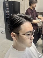 フイ 自由が丘(men's salon Hui)&nbsp;ハイトーンカラー/マッシュパーマ/アースカラー/men's/