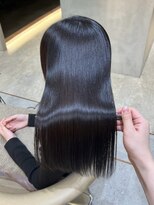 レーヴバイロンド 仙台(Reve by Lond)&nbsp;髪質改善酸性ストレート艶カラー美髪縮毛矯正黒髪ワンレン仙台