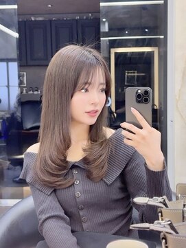 ロンドアヴァントゥス 池袋(Lond aventus) 韓国レイヤー/韓国風/ボブ/髪質改善/黒髪/ブリーチなし〔池袋〕