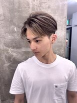 メンズサロン キング 高槻店(Men’s salon K!ng) 縮毛矯正髪質改善ハイライトレイヤーカット高槻美容室エクステ
