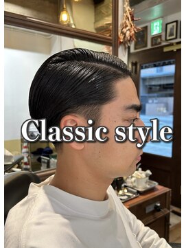 カムレイドフォーライフ(COMRADE 4 LIFE) クラシックな七三スタイル　　担当　西村