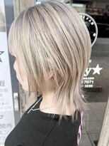 トリニティ(trinity)&nbsp;ショートボブ／ブリーチ／ダブルカラー【豊見城／美容室】