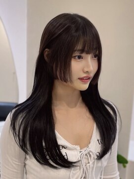 ノーレン 代々木上原(NOREN) レイヤーロング/グレーベージュ/似合わせカット