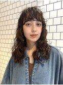 どの角度から見ても可愛い もふもふロングパーマ♪