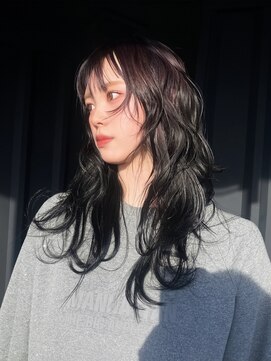 コルバース(COL BIRTH) デザインカラー/くすみパープル/レイヤーカット