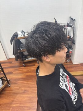 グランルッソ 岡山イオン前(GRAN LUSSO) メンズニュアンスパーマ(12/1)