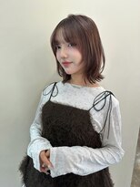 アリスバイアフロート 自由が丘(ALICe by AFLOAT)&nbsp;ハッシュレイヤーボブチャコールグレージュ