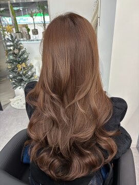 ブリーチなしダブルカラーで作るマロンブラウン♪10代20代30代