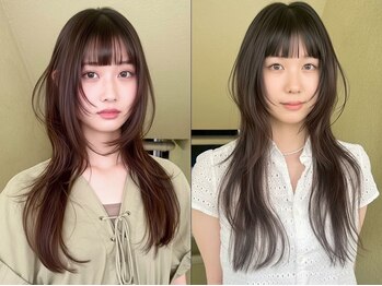 ローレンアオ(LOREN AO)の写真/圧倒的な“抜け感”[ブリーチ/ダブルカラー/インナーカラー/レイヤーカット/縮毛矯正/韓国]