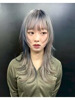 ヌル 原宿店(Null) オーダーメイド/ケアブリーチカラー/セクションカラー/姫ウルフ