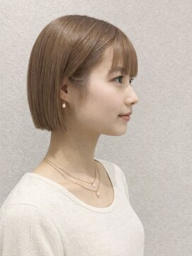 ルクス(Luxs) 顎ラインぱつっとボブ