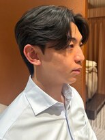 ノラギンザユー(NORA GINZA/U)&nbsp;メンズヘアビジネスマンヘアダウンパーマカルマパーマ