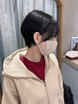 ロンドアジュール 横浜(Lond azur) ニュアンスウルフ/コーラルベージュ/韓国巻き/顔周りカット