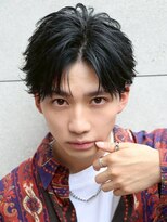 ロンドソル 四日市(Lond Sol) men's/顔周り/ニュアンスパーマ/黒染め/韓国/ダウンパーマ