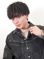 ラフィス ヘアー ウィム 倉敷白楽町店(La fith hair uim.) 【La fith】メンズ×ラウンドマッシュ×ソフトツイストパーマ