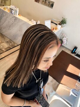 リシェイルノイ(RICHAIR.NEU) 白髪やリタッチが気になりにくい☆ハイライトバレイヤージュ