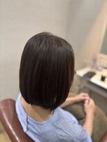 リーク(LEEK) 大人のナチュラルボブ(白髪染め)