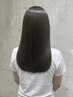 個室で極上美髪 縮毛矯正【極】＋カラー＋小顔カット＋oggi ottoトリ 41800→