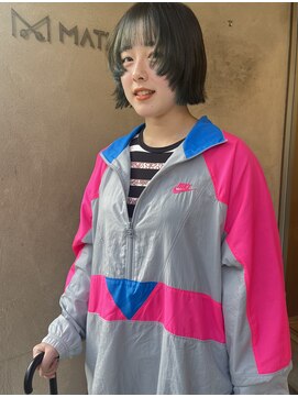 マティス 室見店(MATISSE) 顔まわりで印象が変わるマッシュボブ