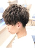王道マッシュ×パーマ