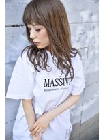 ヘアーリゾート マッシブ 大宮(MASSIVE) ココアブラウン大人かわいい＊フリンジウェーブ