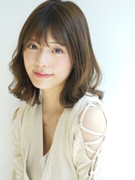 ジーナ 船橋(Zina) 小顔セミウェットウェーブピンクベージュハイライトカラー