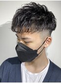 20代30代メンズ人気流行ヘアスタイルイケてるツイストスパイラル
