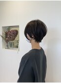 レイヤーショートボブ