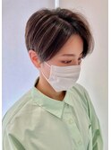 【TRUNK Hair Design 西本】刈り上げショート