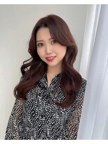 イオエ 岡本(ioe)&nbsp;髪質改善/チェリーブラウン/モード/ダークアッシュ/イメチェン