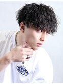 ツイストスパイラルパーマライトマッシュ