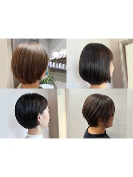 【大阪上本町】白髪染めにはお肌に優しい92%自然由来のカラー剤を♪白髪ぼかしのハイライトも大好評◎