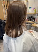 ペール系インナーカラー