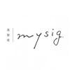 ミーシグ(mysig.)のお店ロゴ